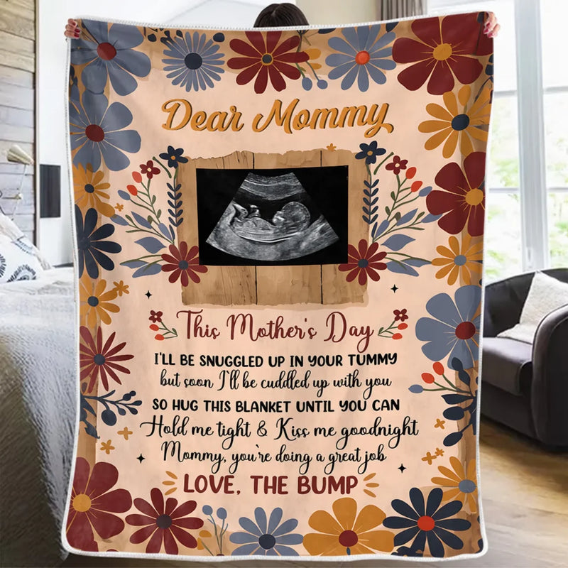 Custom Photo Mother's Day Gifts for Mom - Personalized Blanket