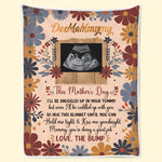 Custom Photo Mother's Day Gifts for Mom - Personalized Blanket