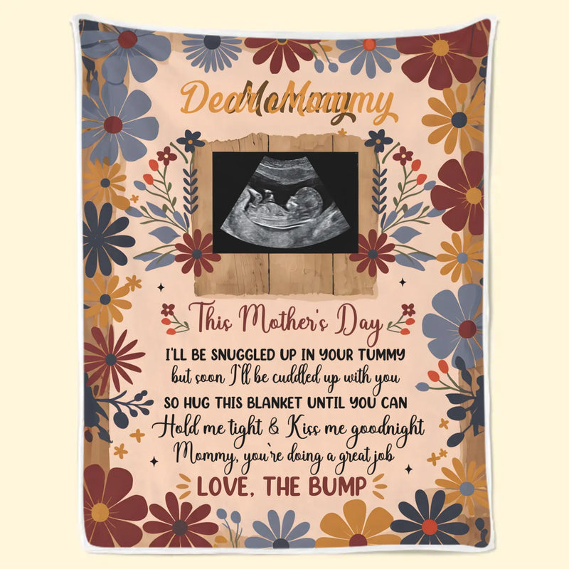 Custom Photo Mother's Day Gifts for Mom - Personalized Blanket