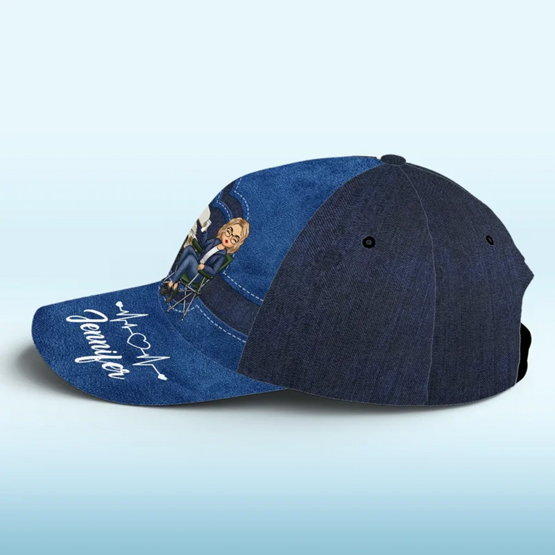 Camping For Life - Camping Personalized Custom Hat, All Over Print Classic Cap - Gift For Camping Lovers