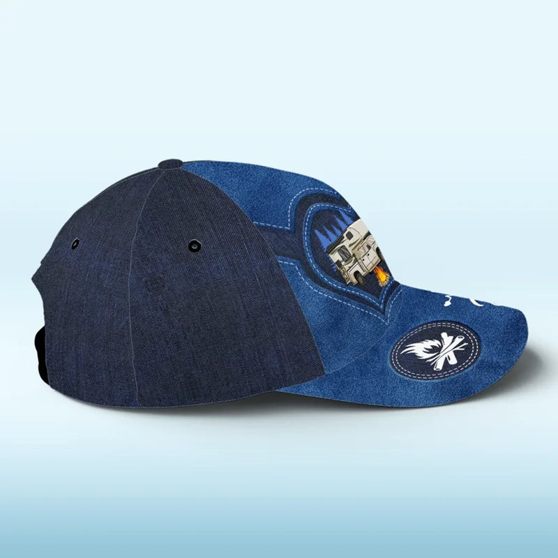 Camping For Life - Camping Personalized Custom Hat, All Over Print Classic Cap - Gift For Camping Lovers