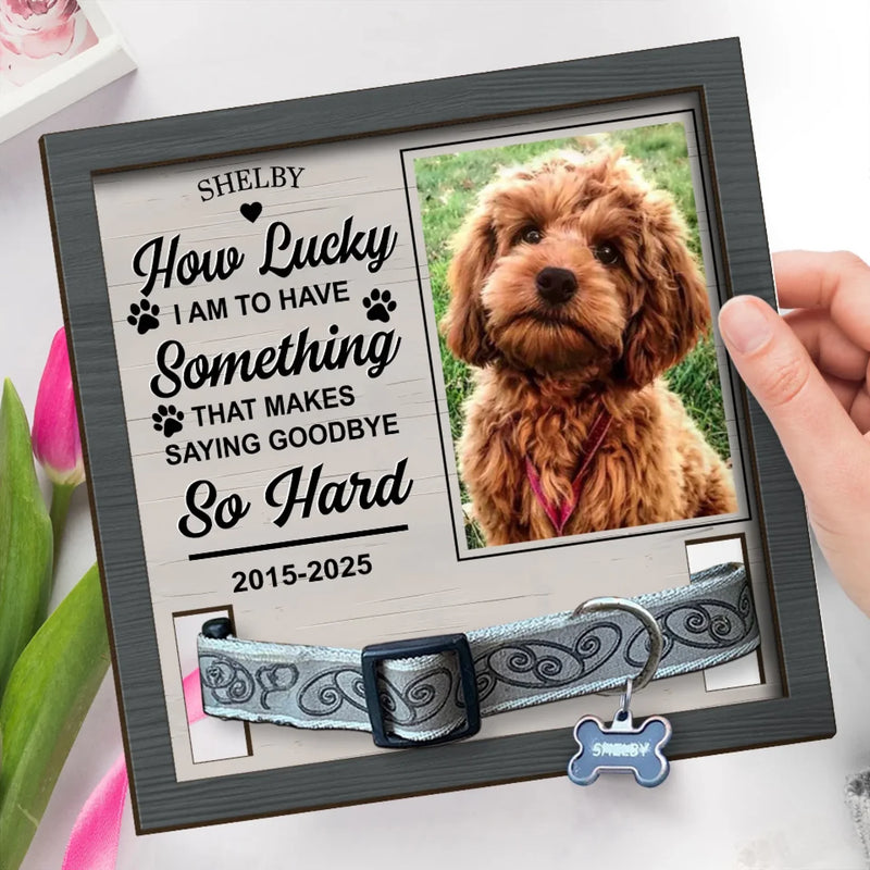 Custom Pet Photo Dog Memorial Gifts - Personalized Memorial Sign
