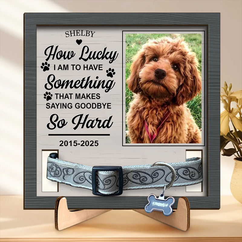 Custom Pet Photo Dog Memorial Gifts - Personalized Memorial Sign