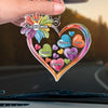 Grandkids Make Every Moment Extraordinary - Family Personalized Custom Car Ornament - Acrylic Custom Shaped - Gift For Mom, Grandma