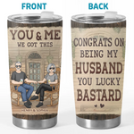 Custom Name Funny Husband Gifts - Personalized Tumbler