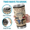 My Heart Recognized You From The Start - Couple Personalized Custom Tumbler - Gift For Husband Wife, Anniversary