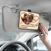 Custom Photo I Need You Here With Me - Couple Personalized Custom Car Visor Clip - Gift For Husband Wife, Anniversary