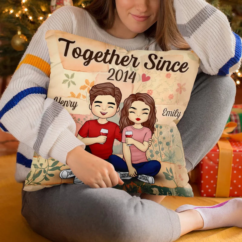 Every Moment Brought Me Closer To You - Couple Personalized Custom Pillow - Gift For Husband Wife, Anniversary