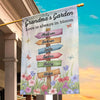 A Mother’s Love Is Endless - Family Personalized Custom Flag - Mother's Day, Gift For Mom, Grandma