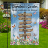 Grandmothers Make Life Sweeter - Family Personalized Custom Flag - Mother's Day, Gift For Mom, Grandma