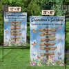 Grandmothers Make Life Sweeter - Family Personalized Custom Flag - Mother's Day, Gift For Mom, Grandma