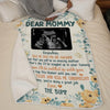 Custom Photo Celebrate The Joy Of New Beginnings - Family Personalized Custom Blanket - Baby Shower Gift, Gift For First Mom