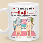 Custom Name Funny Naughty Couple Gifts - Personalized Mugs