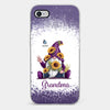 A Grandchild’s Smile Is Grandma’s Sunshine - Family Personalized Custom Clear Phone Case - Gift For Mom, Grandma
