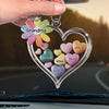 A Grandmother Is A Gift From Above - Family Personalized Custom Car Ornament - Acrylic Custom Shaped - Gift For Mom, Grandma