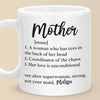 No Matter What, Mom’s Love Never Fades - Family Personalized Custom Mug - Gift For Mom, Grandma