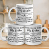 I Would Punch Him In The Face And Go Find You - Family Personalized Custom Mug - Gift For Family Members