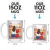A Bond Built On Laughter, Love - Family Personalized Custom Mug - Gift For Mom, Daughter