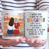 A Bond Built On Laughter, Love - Family Personalized Custom Mug - Gift For Mom, Daughter