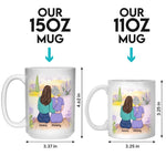 Custom Name Mother Daughter Gifts - Personalized Mugs