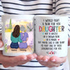 Anything For My Daughter - Family Personalized Custom Mug - Gift For Mom, Daughter