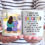 Custom Name Mother Daughter Gifts - Personalized Mugs