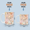 A Garden Of Love Grows In A Grandmother's Heart - Family Personalized Custom Mug - Gift For Mom, Grandma