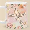 A Garden Of Love Grows In A Grandmother's Heart - Family Personalized Custom Mug - Gift For Mom, Grandma