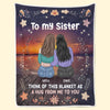 The Best Times Are The Ones Spent With You - Bestie Personalized Custom Blanket - Gift For Best Friends, BFF, Sisters
