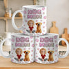 In A World Full Of Chaos, Pets Bring Peace - Dog & Cat Personalized Custom 3D Inflated Effect Printed Mug - Gift For Pet Owners, Pet Lovers