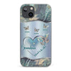 Blessed To Be Called A Grandma - Family Personalized Custom Clear Phone Case - Gift For Mom, Grandma