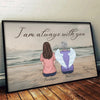 The Bond We Share Is My Greatest Gift - Memorial Personalized Custom Horizontal Poster - Sympathy Gift For Family Members