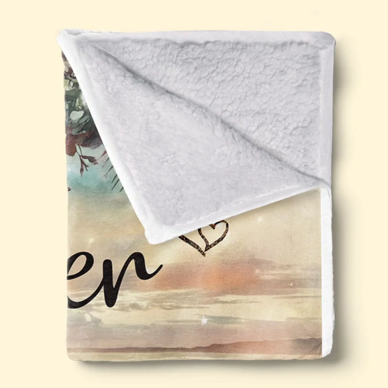 Custom Name Sister Gifts for Women - Personalized Blanket