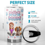 Custom Name Dog Mom Gifts for Women - Personalized Tumbler