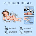 Custom Photo Sexy Drive Safe Gifts for Couples - Personalized Car Ornament