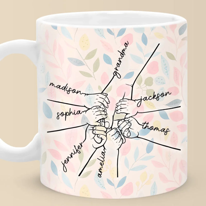 Custom Name Family Together Gifts - Personalized Mugs