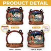 No City Lights - Camping Personalized Window Hanging Suncatcher Ornament - Gift For Camping Lovers