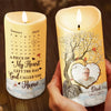 Custom Photo For The Moments When You Want To Feel Them Near - Memorial Personalized Custom LED Candle - Sympathy Gift For Family Members