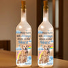 Custom Photo Your Light Will Always Shine In My Heart - Memorial Personalized Custom Bottle Lamp - Sympathy Gift For Pet Owners, Pet Lovers