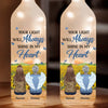 Always In My Soul - Memorial Personalized Custom Bottle Lamp - Sympathy Gift For Family Members
