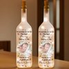 Custom Photo I'm As Lucky As Can Be - Family Personalized Custom Bottle Lamp - Baby Shower Gift, Gift For First Mom