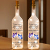 We Stand By Your Side Always - Memorial Personalized Custom Bottle Lamp - Sympathy Gift For Family Members