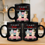 Custom Name Funny Aging Couple Gifts - Personalized Mugs