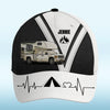 Because Every Campsite Deserves A Stylish Touch - Camping Personalized Custom Hat, All Over Print Classic Cap - Gift For Camping Lovers