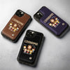 Behind Every Happy Family Is A Mother Who Gives Her All - Family Personalized Custom Leather Flip Wallet Phone Case - Mother's Day Gift For Mom, Grandma