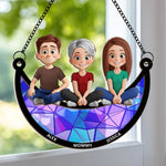 Custom Name Family Gifts - Personalized Suncatcher Ornament
