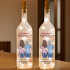 Love Grows As I Watch You Be A Mom - Family Personalized Custom Bottle Lamp - Gift For Mom, Daughter