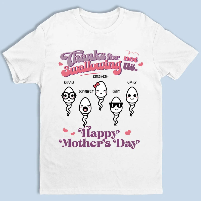 Custom Name Mother's Day Gifts for Mom - Personalized Apparel