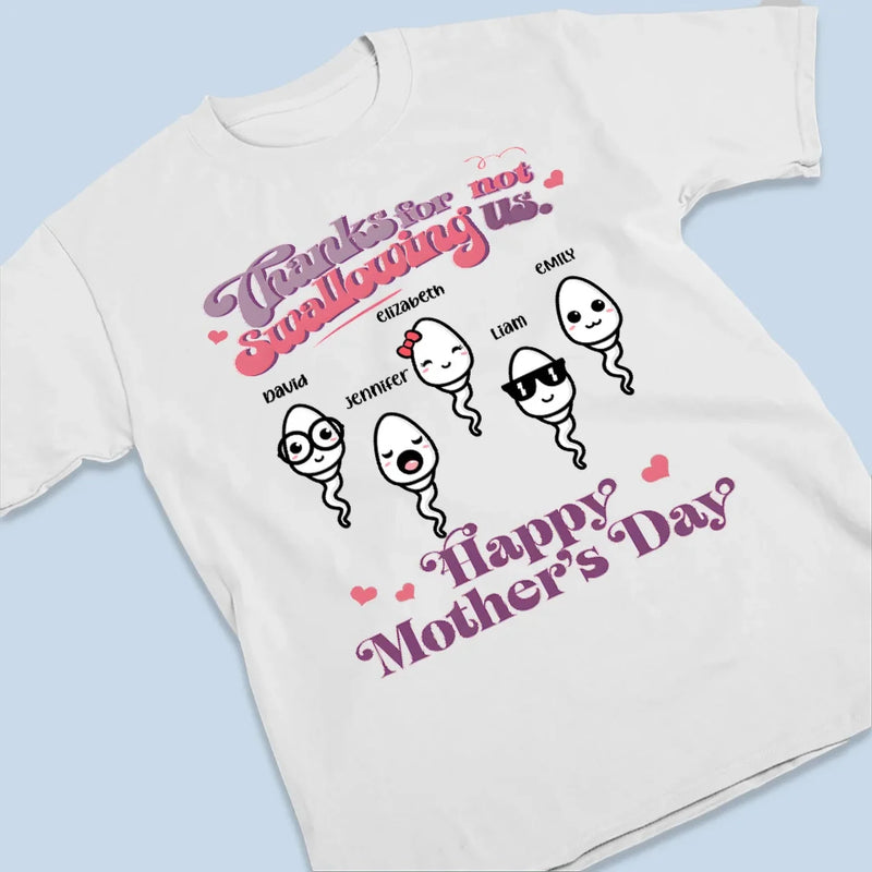 Custom Name Mother's Day Gifts for Mom - Personalized Apparel