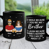 Family Is Our Greatest Blessing - Family Personalized Custom Black Mug - Gift For Family Members
